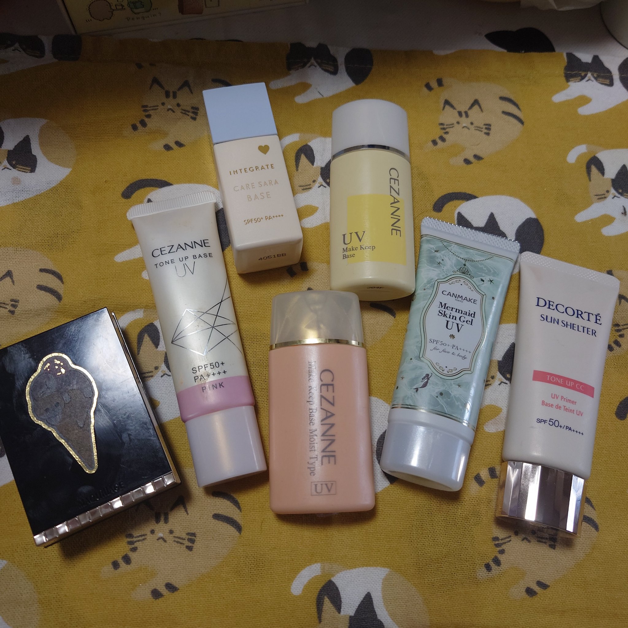 インテグレート ケアさらベース ブルー/インテグレート/化粧下地を使ったクチコミ（1枚目）