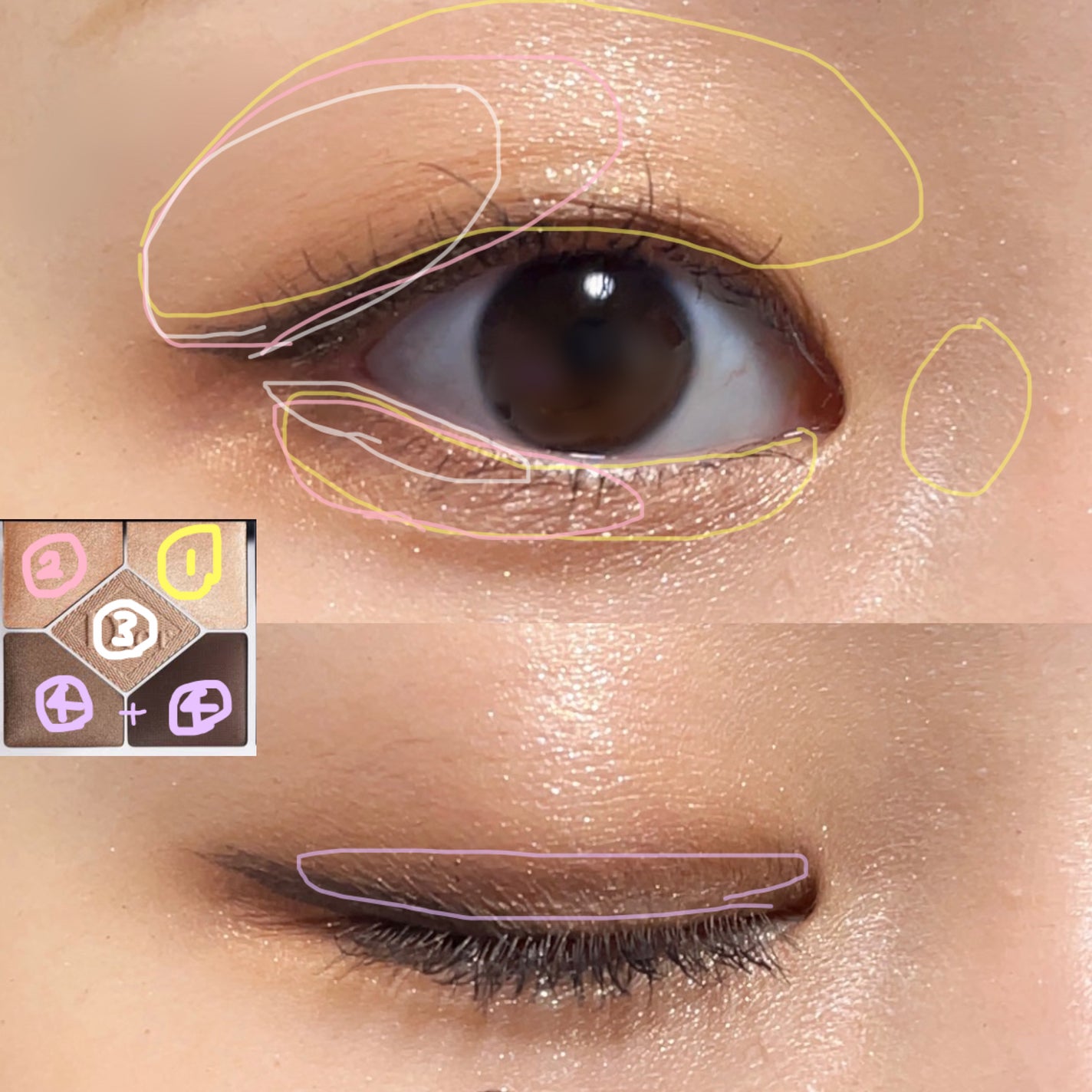 ディオールショウ サンク クルール/Dior/アイシャドウを使ったクチコミ(2枚目)