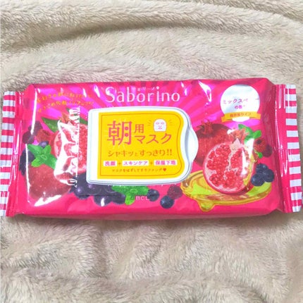 目ざまシート 完熟果実の高保湿タイプ/サボリーノ/シートマスク・パックを使ったクチコミ(1枚目)