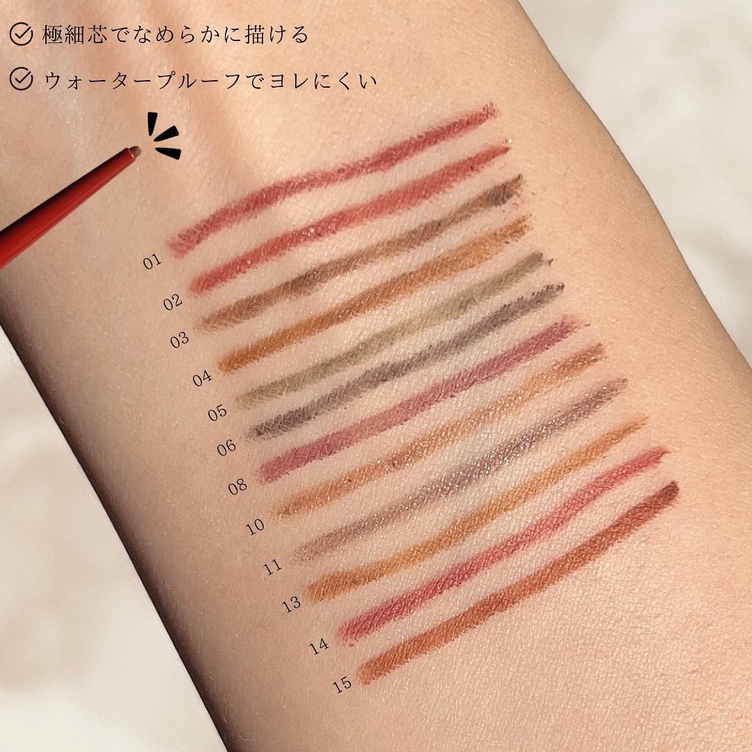 エテュセ ラスティング ジェルライナー/ettusais/ジェルアイライナーを使ったクチコミ(3枚目)