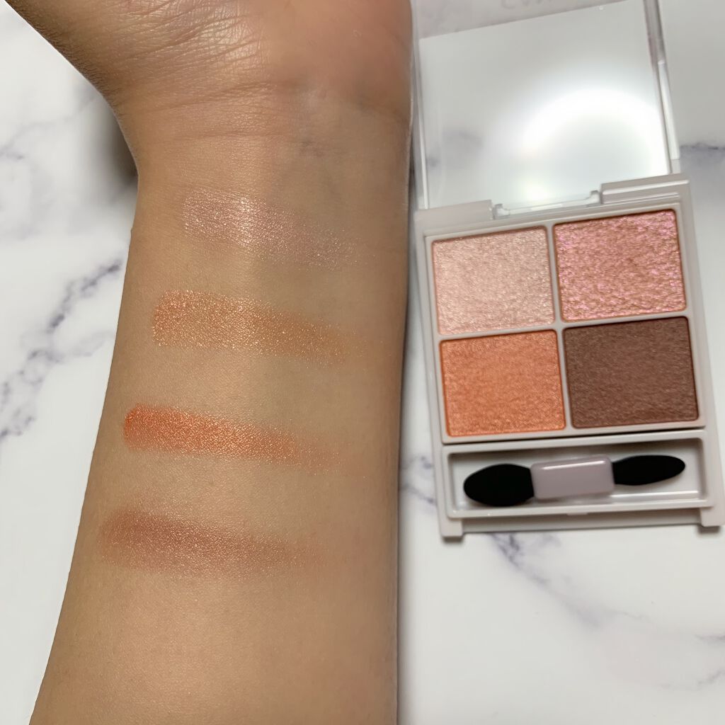 シルキースフレアイズ/キャンメイク/アイシャドウパレットを使ったクチコミ（3枚目）