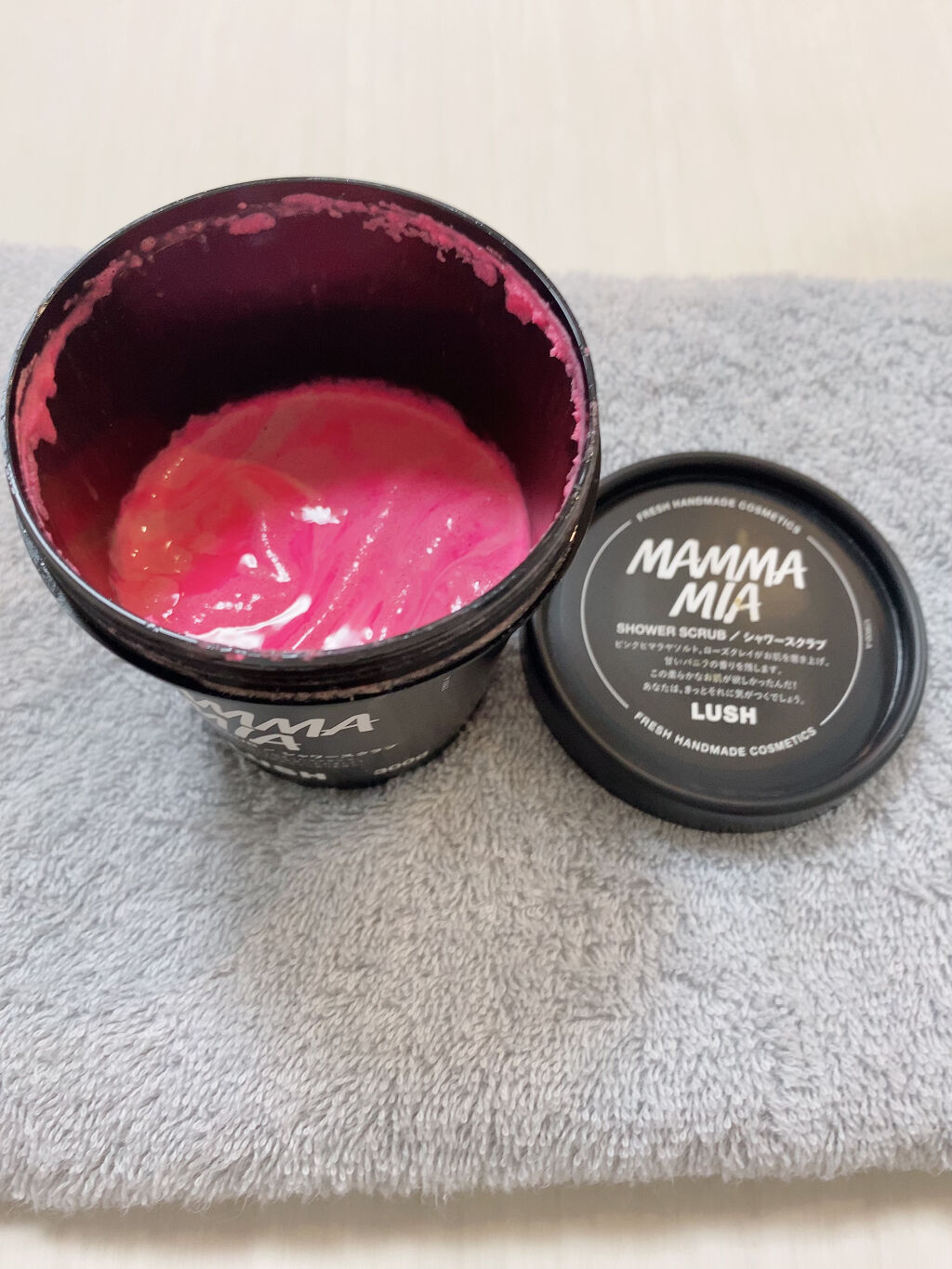 マンマ シャワースクラブ/ラッシュ/ボディスクラブを使ったクチコミ（1枚目）