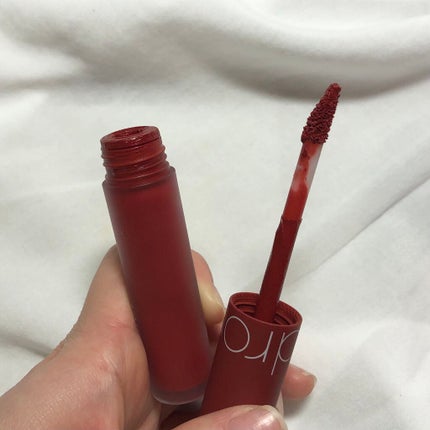 ゼロベルベットティント 20 ベリーニット(BERRY KNIT)/rom&nd/リップティントを使ったクチコミ(3枚目)