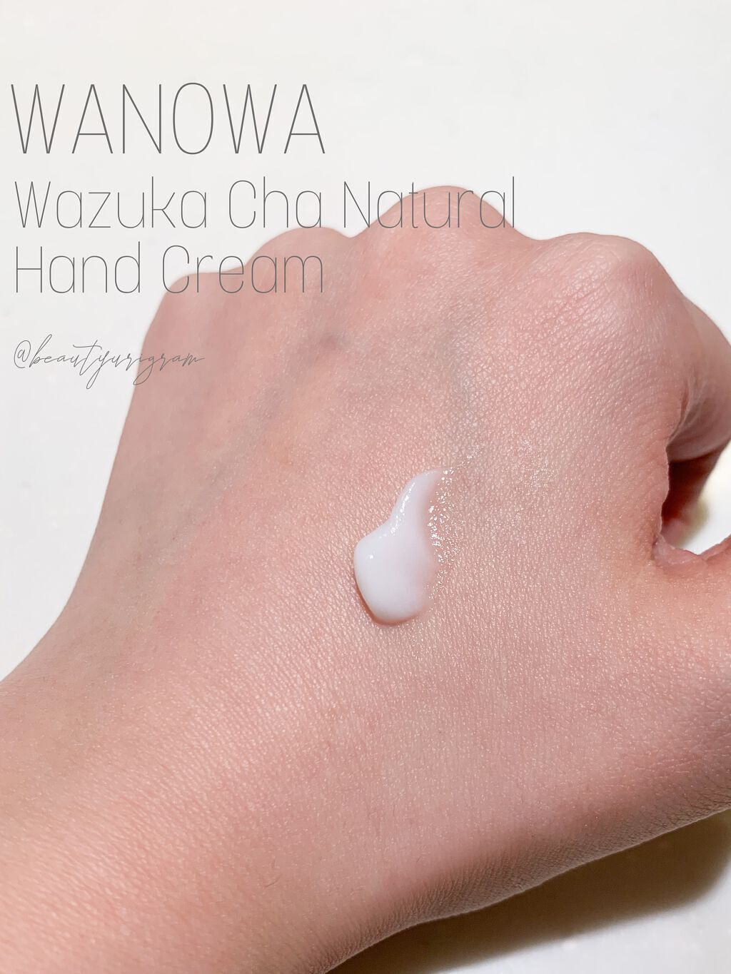 ナチュラル 和束茶 ハンドクリーム/WANOWA/ハンドクリームを使ったクチコミ（2枚目）