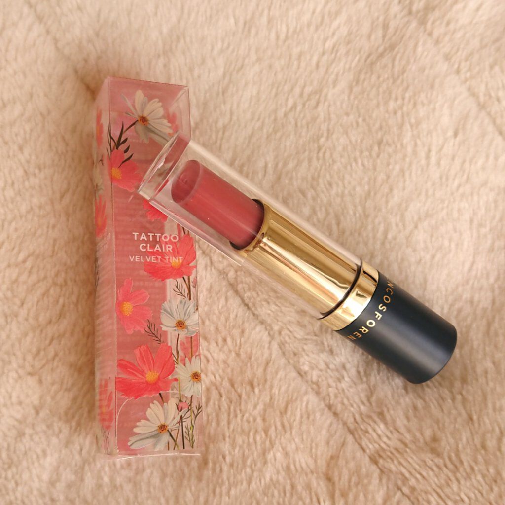タトゥーベルベットティント/フォレンコス/リップティントを使ったクチコミ（1枚目）