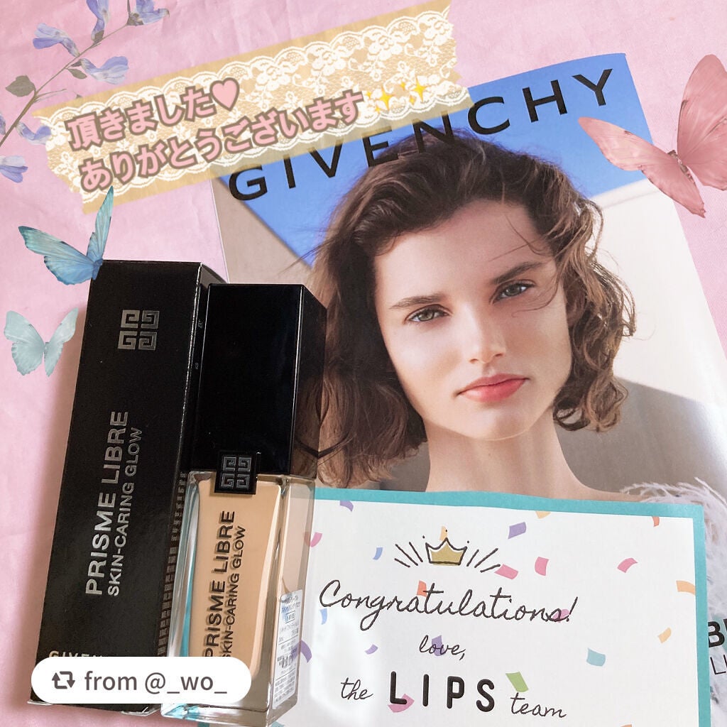 プリズム・リーブル・スキンケアリング・グロウ/GIVENCHY/リキッドファンデーションを使ったクチコミ(3枚目)