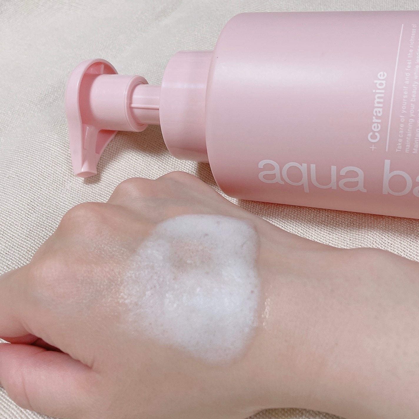 クリアバブルローション セラミド/aqua bank/化粧水を使ったクチコミ(3枚目)