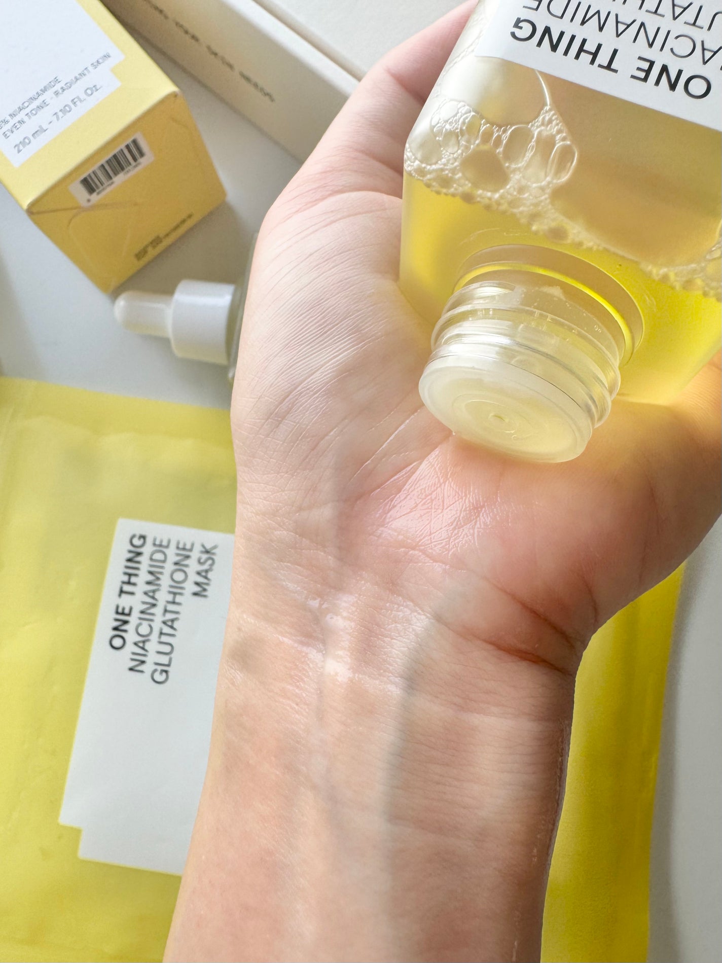 ナイアシンアミドグルタチオントナー/ONE THING/化粧水を使ったクチコミ(6枚目)