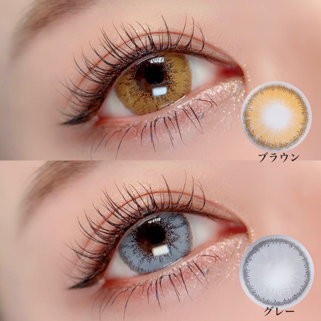 グローバイ(Glow by)/OLOLA/カラーコンタクトレンズを使ったクチコミ(3枚目)