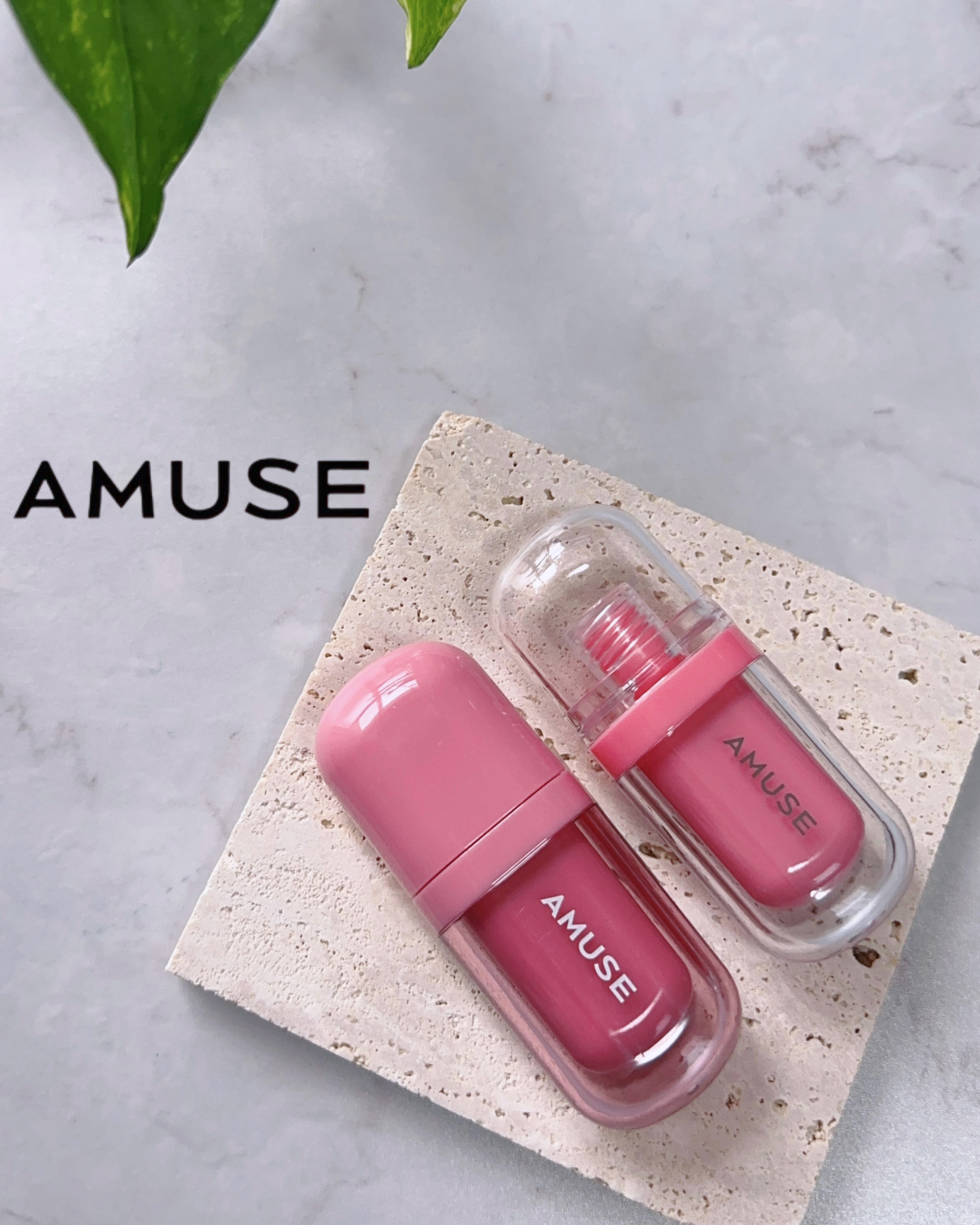 ジェルフィットティント/AMUSE/リップティントを使ったクチコミ（1枚目）