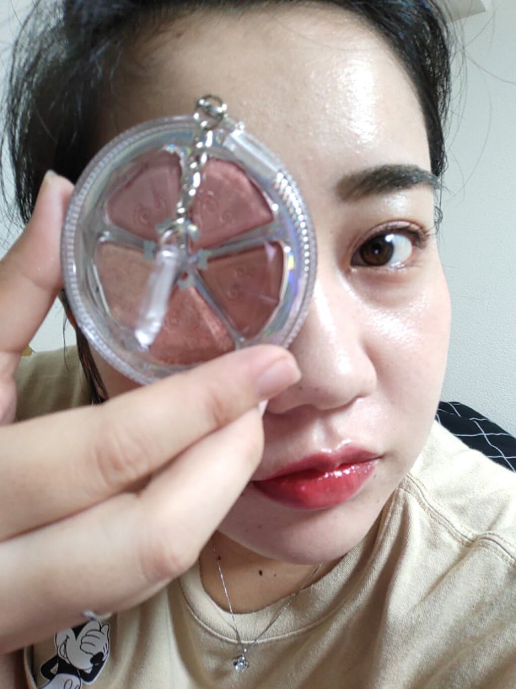 bloom mix petal eye shadow/MAFFICK/アイシャドウパレットを使ったクチコミ（2枚目）