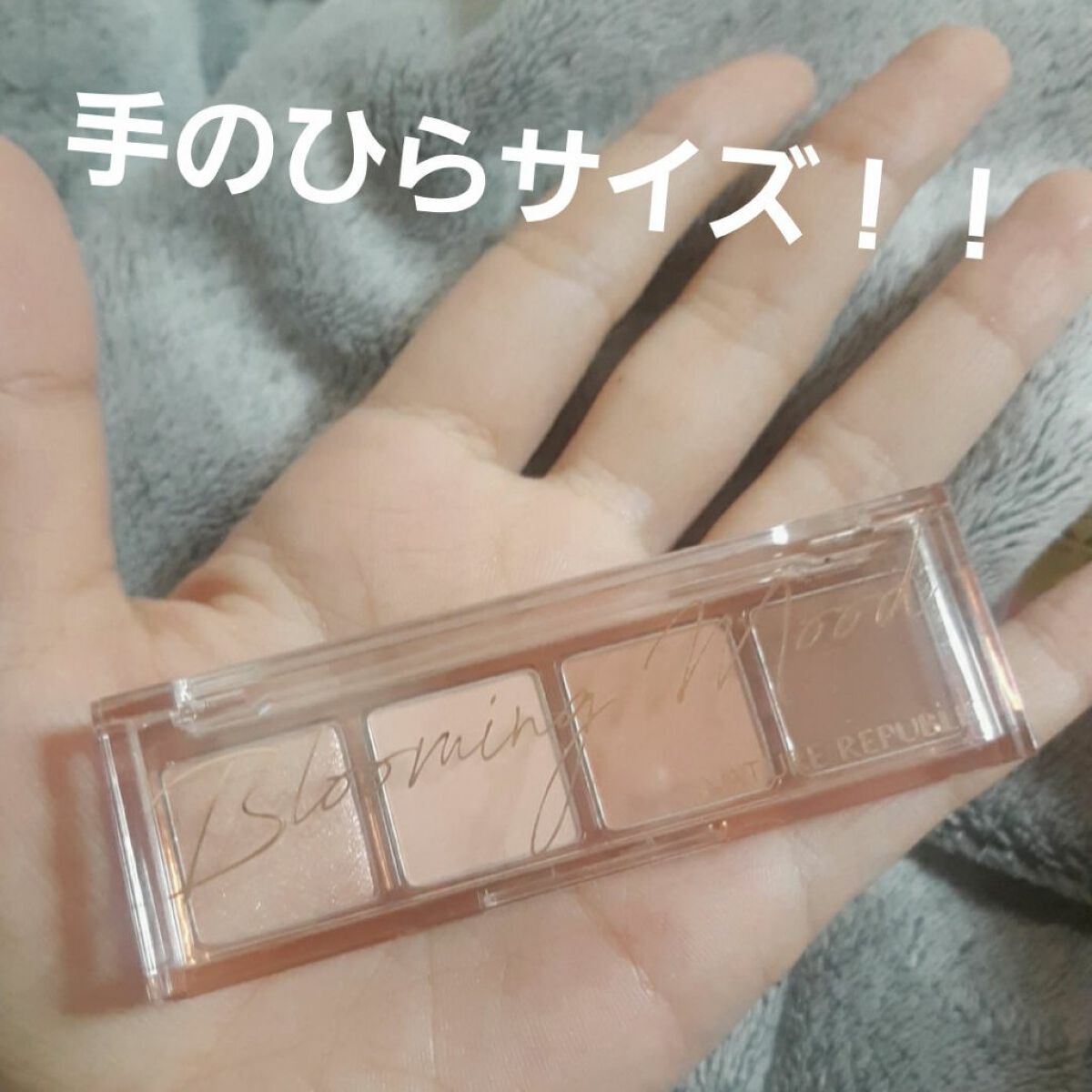 デイリーベーシックパレット ソフトブラウン/ネイチャーリパブリック/アイシャドウパレットを使ったクチコミ（2枚目）