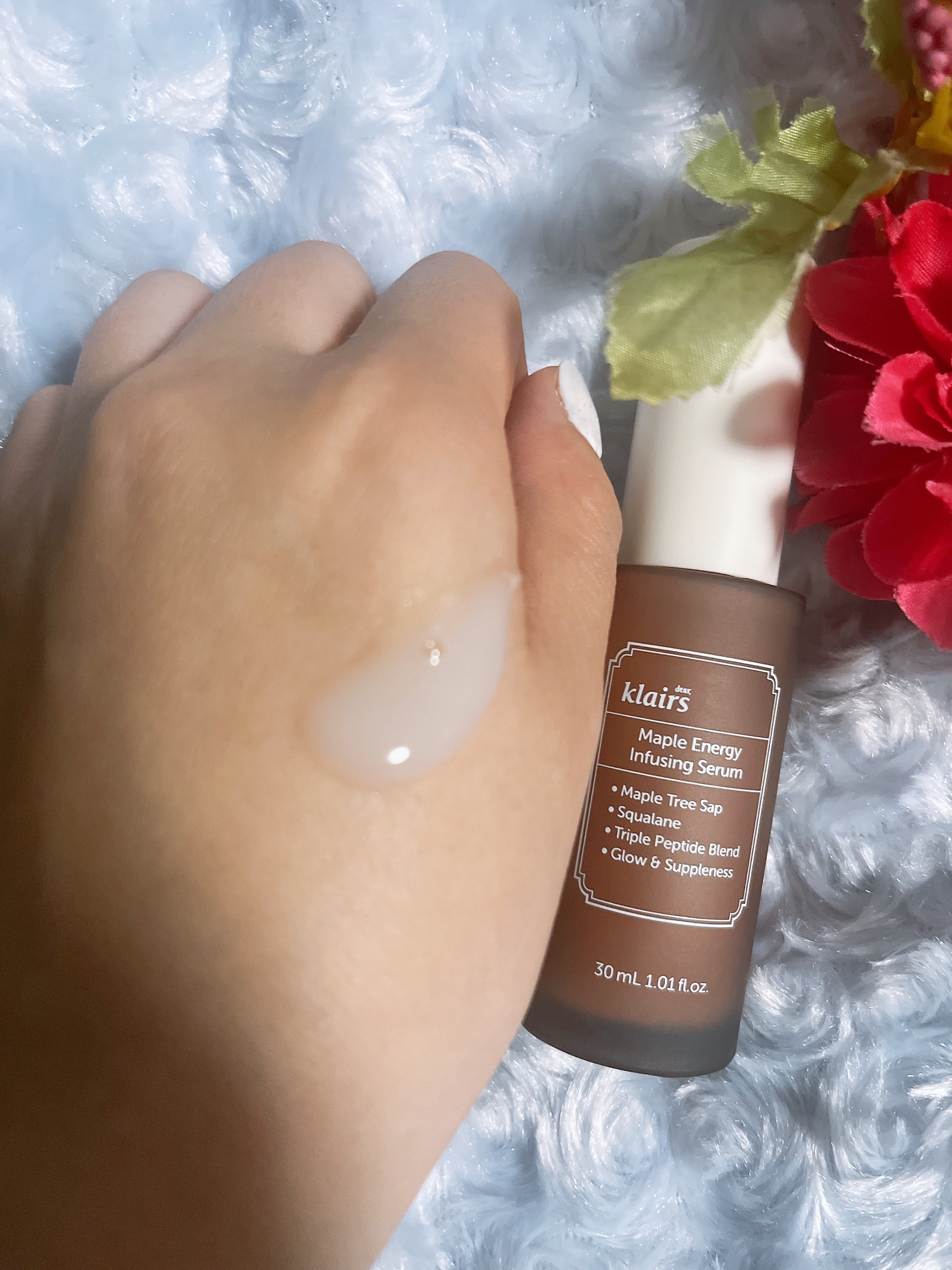 メープル毛穴シロップセラム/Klairs/美容液を使ったクチコミ（2枚目）