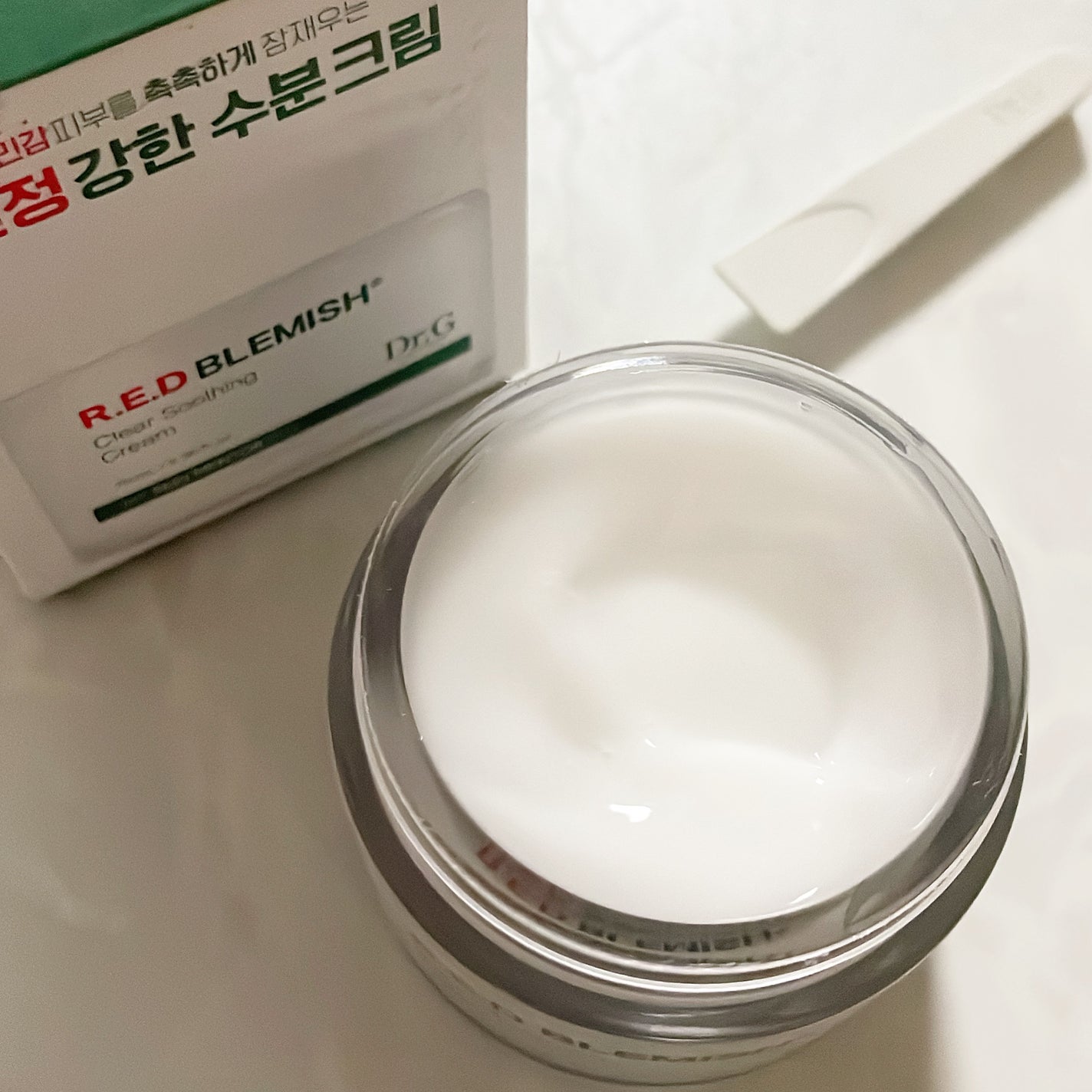 レッドブレミッシュ クリアスージングクリーム/Dr.G/フェイスクリームを使ったクチコミ(4枚目)