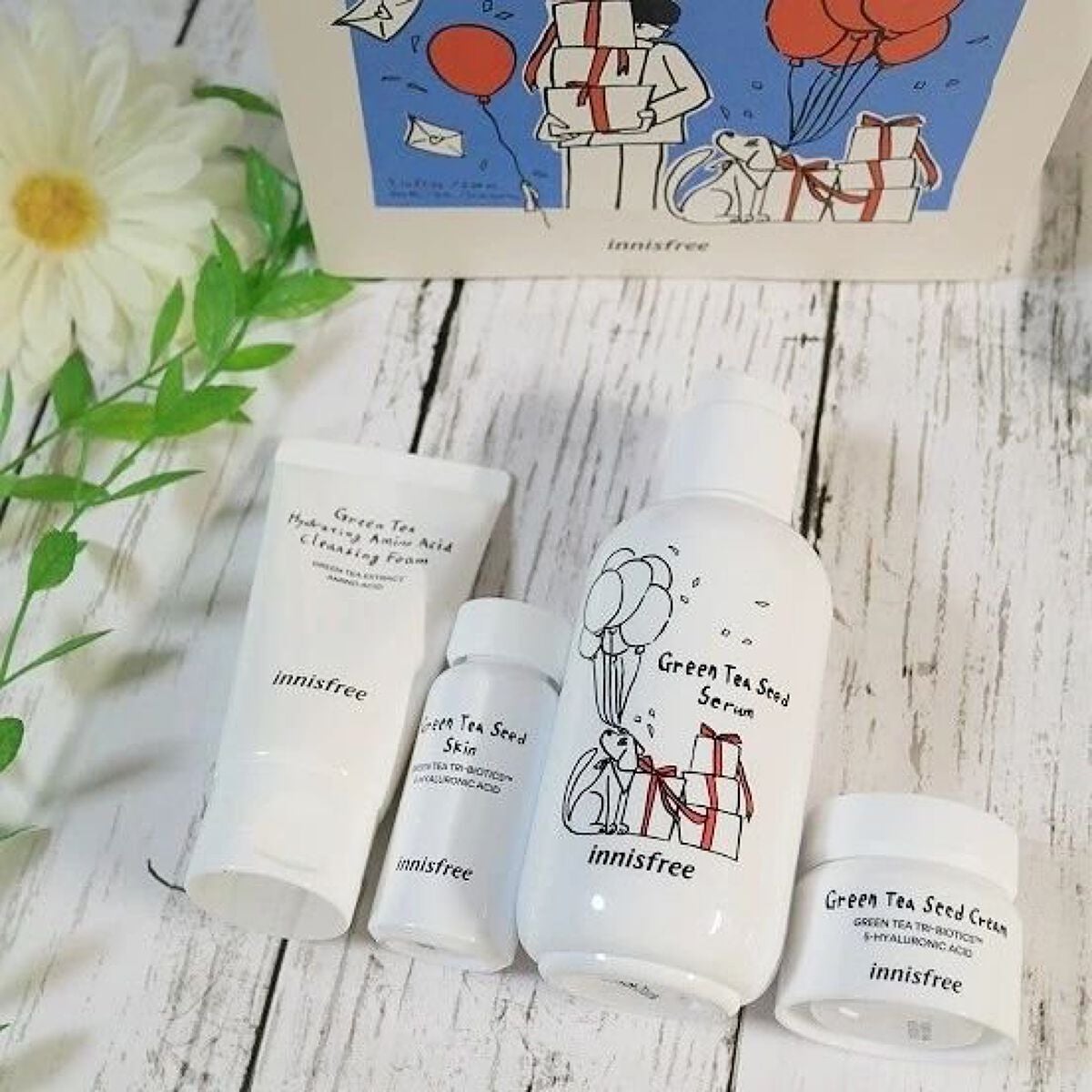 グリーンティーシード セラム N/innisfree/美容液を使ったクチコミ(4枚目)