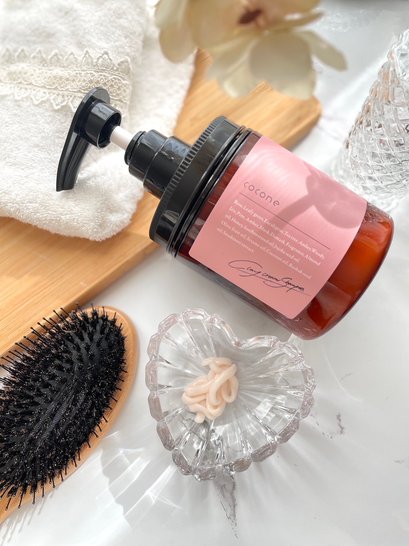 クレイクリームシャンプー(モイスト)/cocone/市販シャンプーを使ったクチコミ(3枚目)