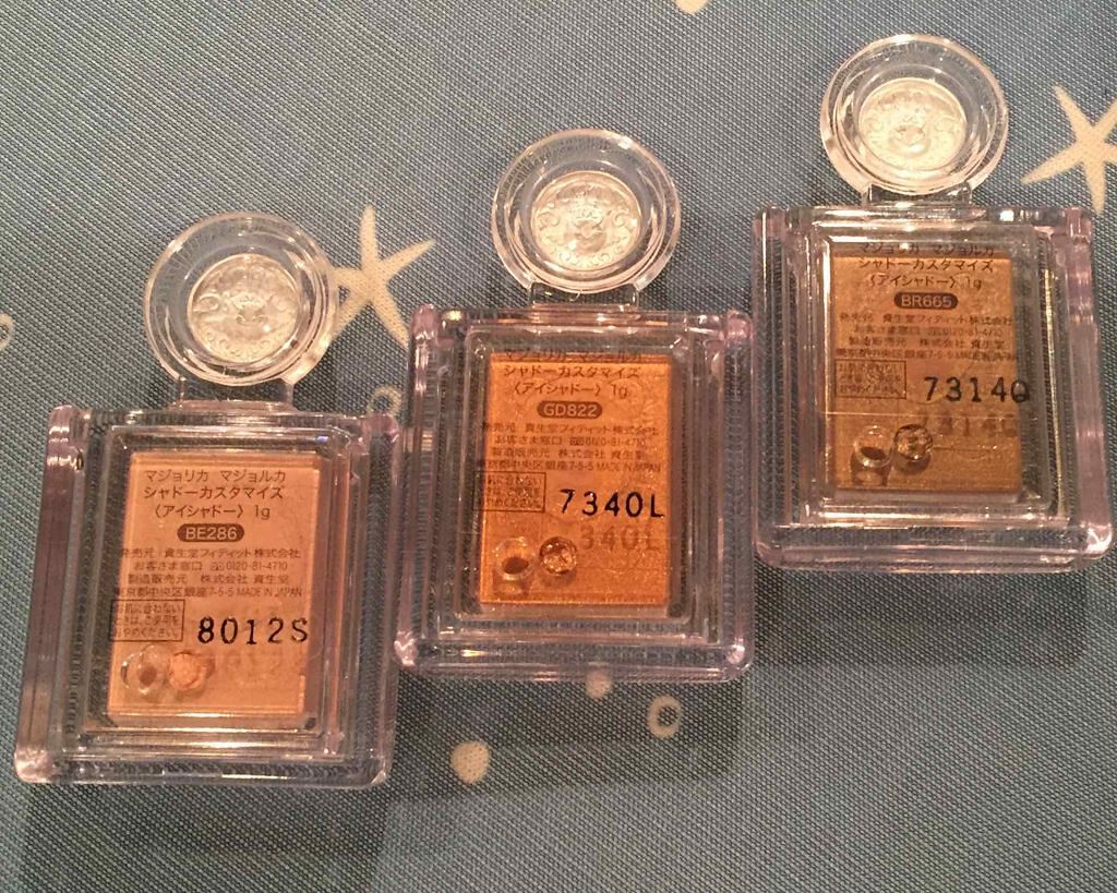 シャドーカスタマイズ/MAJOLICA MAJORCA/単色アイシャドウを使ったクチコミ（2枚目）