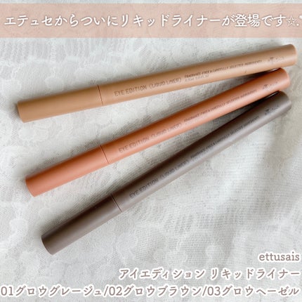 エテュセ アイエディション(リキッドライナー)/ettusais/リキッドアイライナーを使ったクチコミ(2枚目)