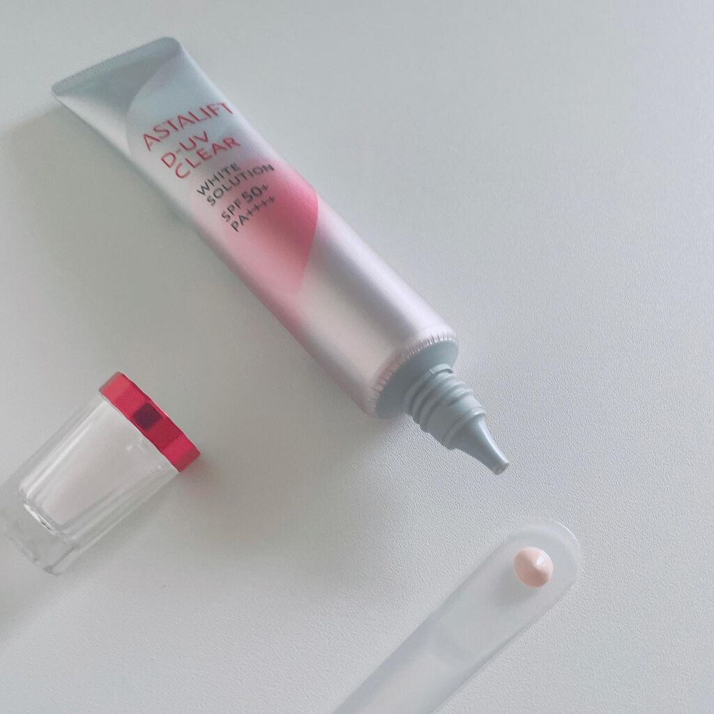 D-UVクリア ホワイトソリューション/アスタリフト/日焼け止めクリームを使ったクチコミ（2枚目）