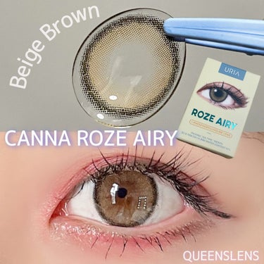 CANNA ROZE AIRY/i-DOL/カラーコンタクトレンズを使ったクチコミ（1枚目）