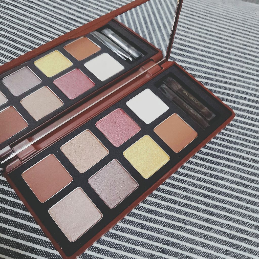 ガナッシュ アンド プラリネ アイパレット ダーク カカオ/shu uemura/アイシャドウパレットを使ったクチコミ（2枚目）