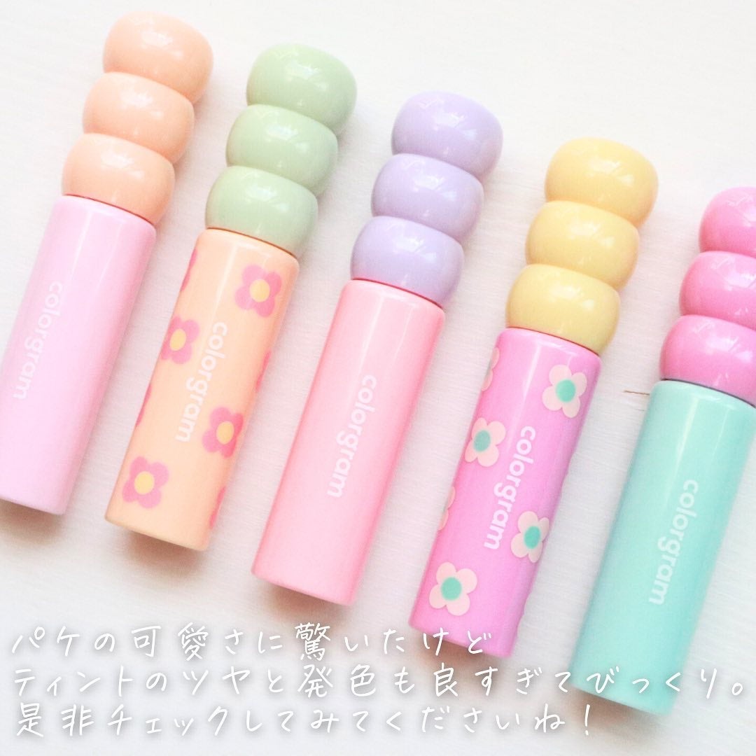 タンフルグラスティント/Colorgram/リップティントを使ったクチコミ(8枚目)