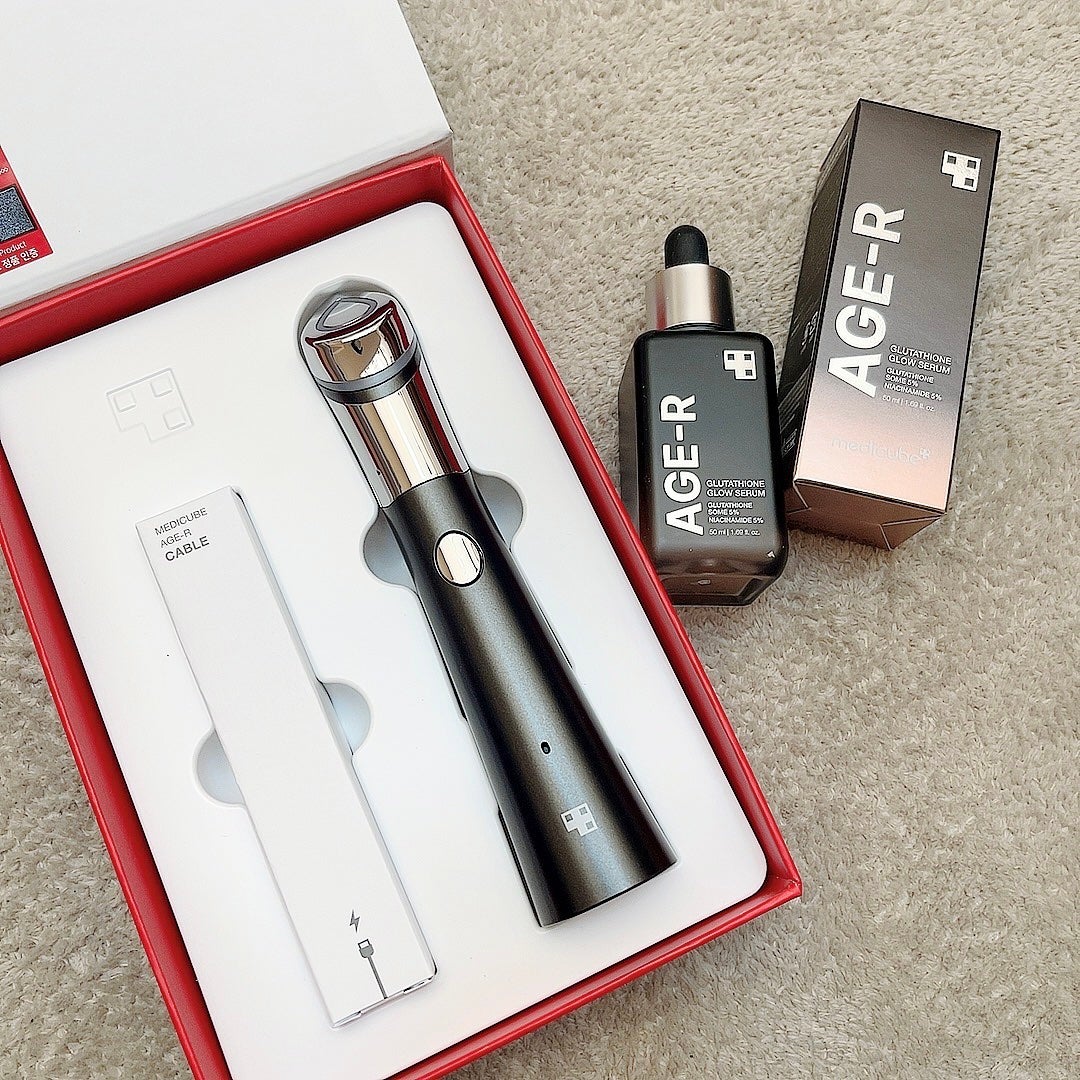 AGE-Rスキンブースターショット/MEDICUBE/美顔器・マッサージを使ったクチコミ(5枚目)