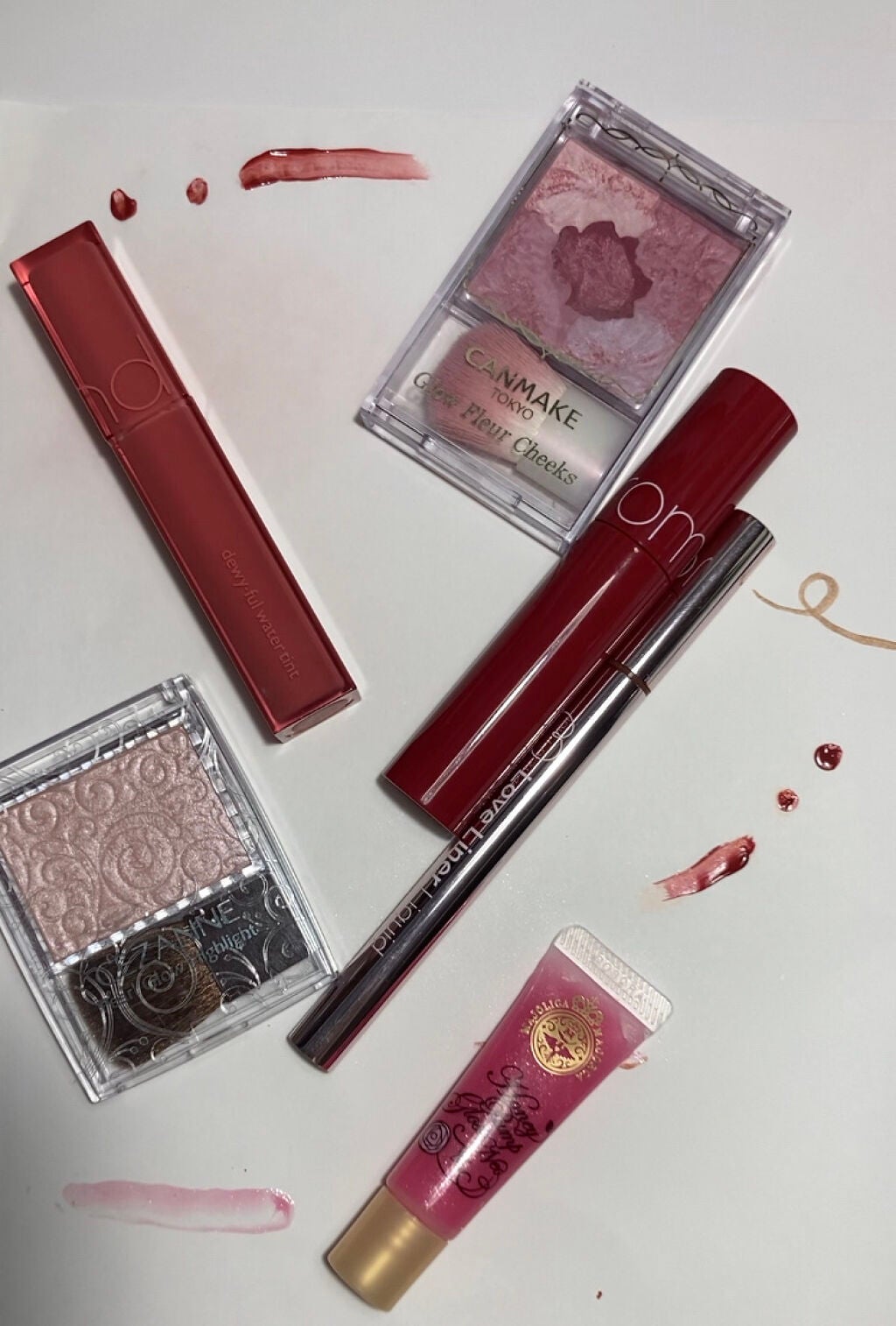 グロウフルールチークス/キャンメイク/パウダーチークを使ったクチコミ(1枚目)