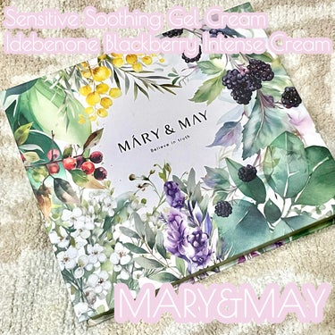 sensitive soothing gel cream /MARY&MAY/フェイスクリームを使ったクチコミ（1枚目）