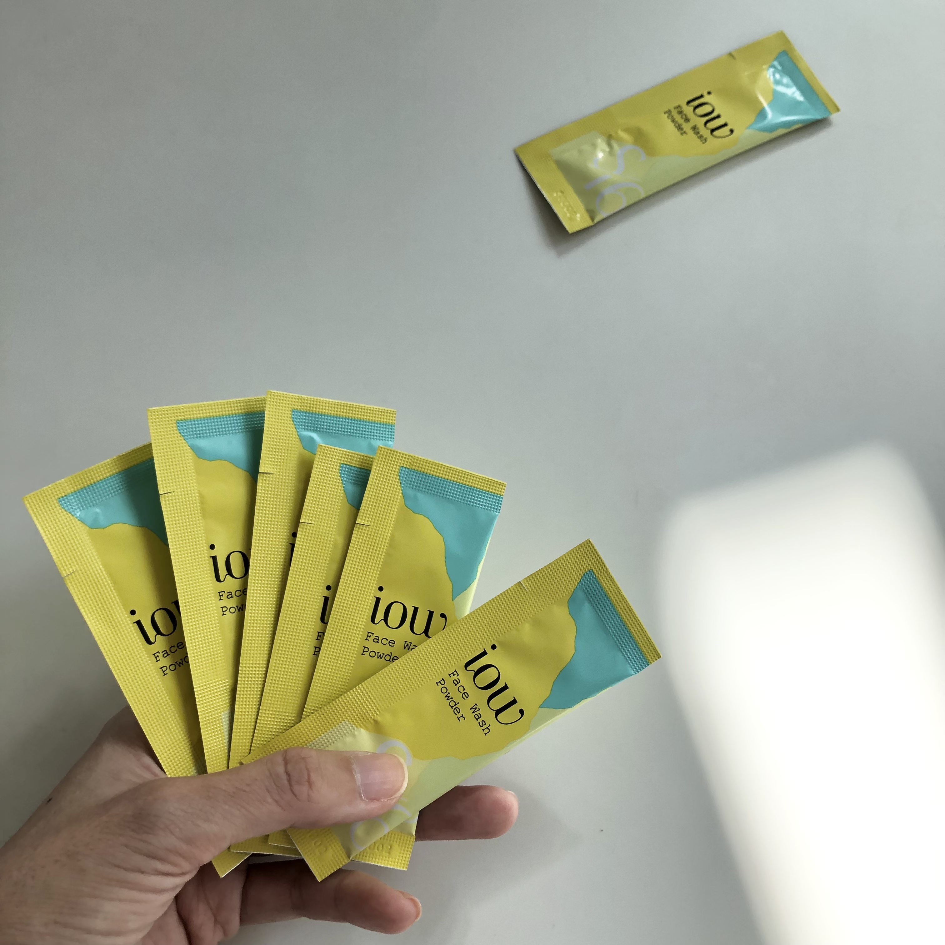 SF洗顔パウダー/iow/洗顔パウダーを使ったクチコミ（2枚目）