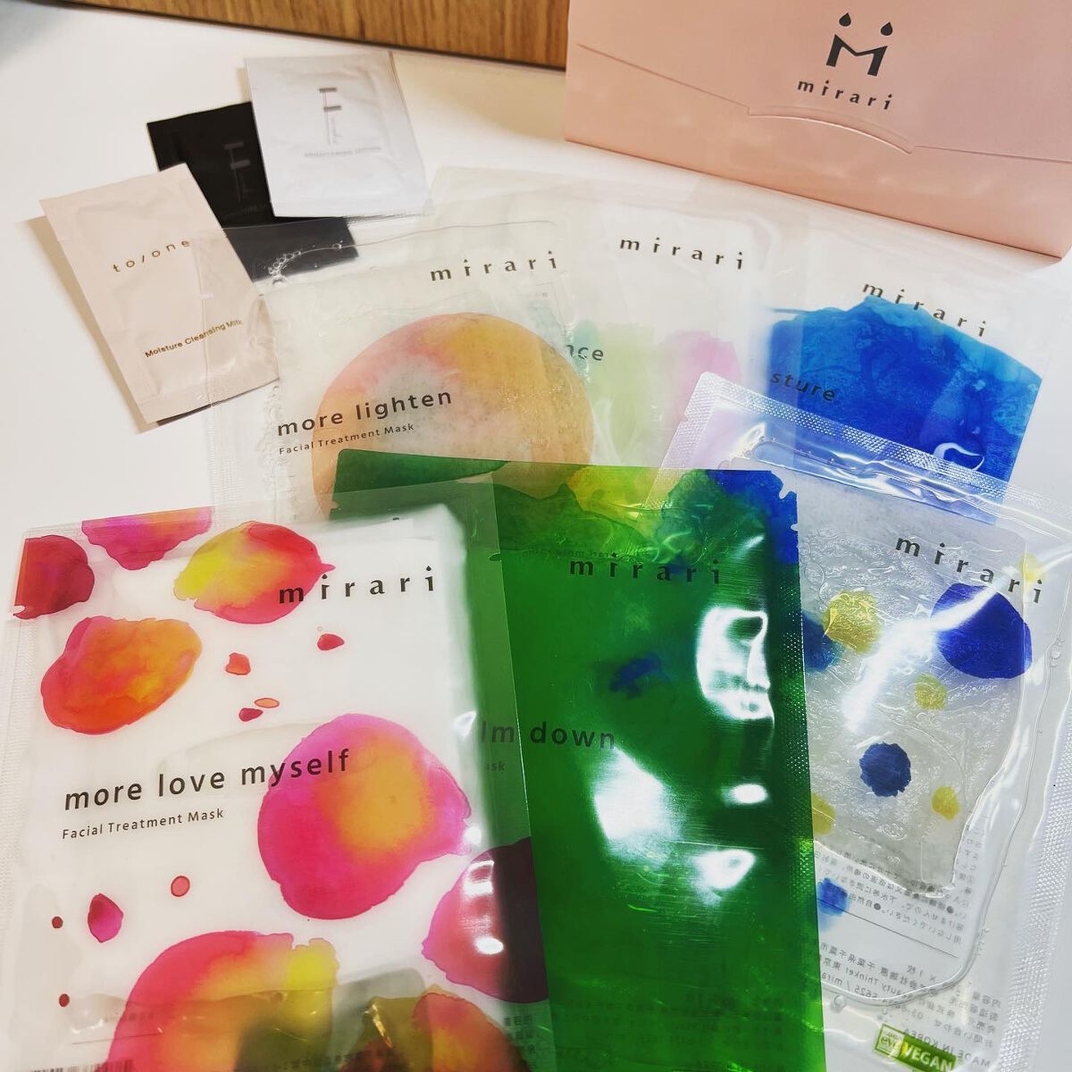 フェイシャルトリートメントマスク 06 more love myself/mirari/シートマスク・パックを使ったクチコミ（2枚目）