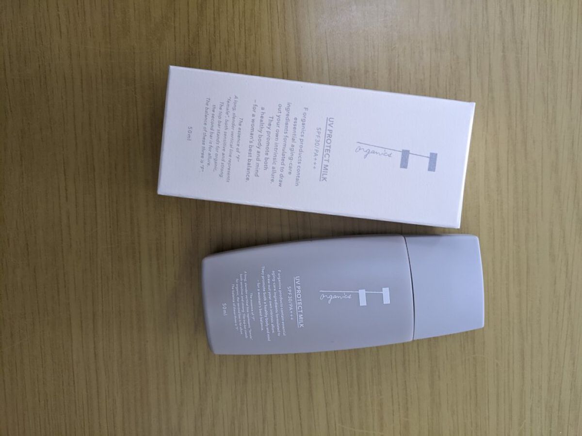UV プロテクトミルク SPF30/PA+++/F organics(エッフェ オーガニック)/日焼け止めミルクを使ったクチコミ（1枚目）