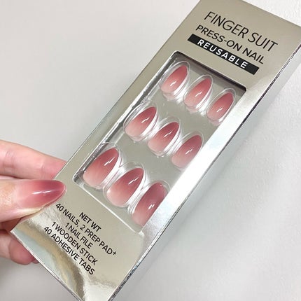 ネイルチップ(シールタイプ)/FINGER SUIT/ネイルチップ・パーツを使ったクチコミ(2枚目)