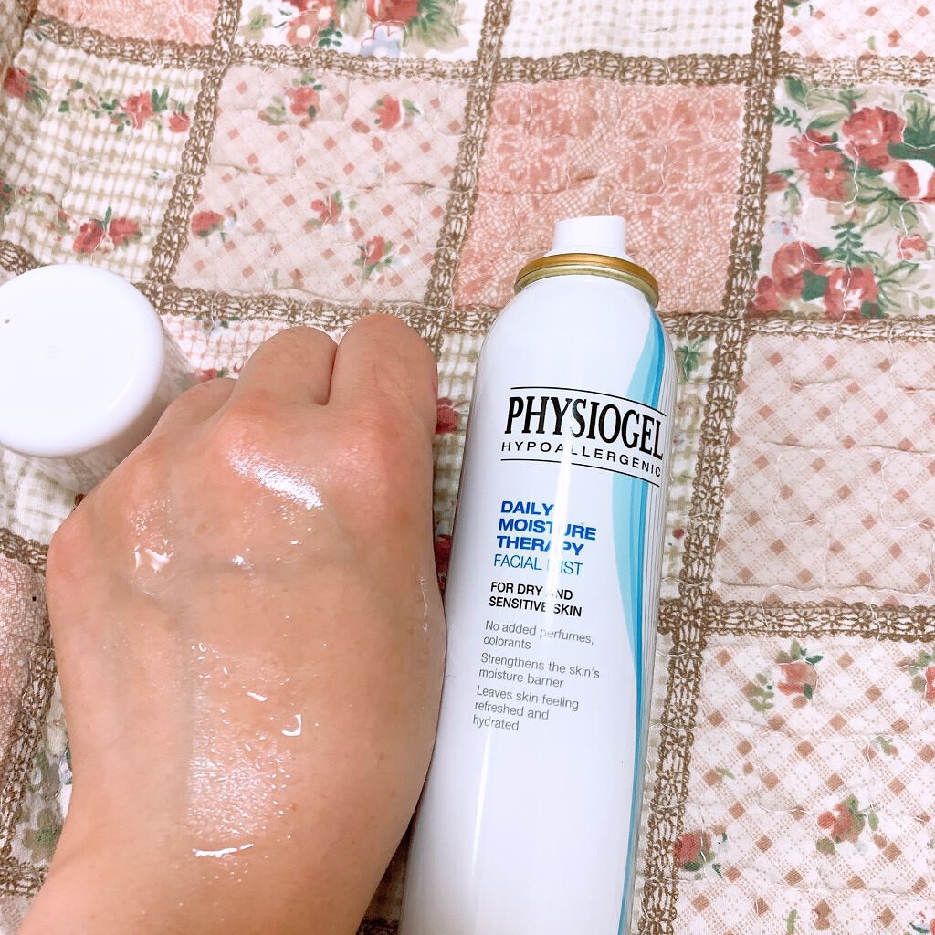 DMT フェイシャルミスト/PHYSIOGEL/ミスト状化粧水を使ったクチコミ(1枚目)