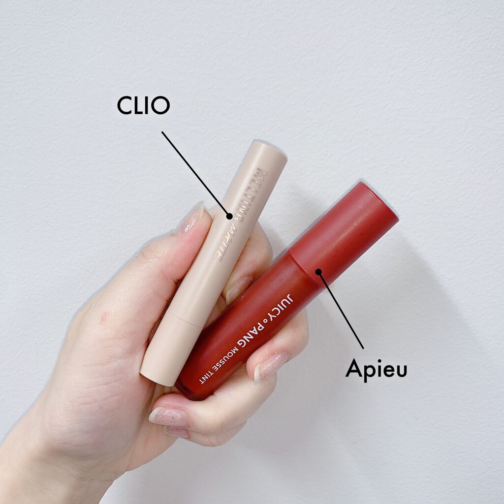 ジューシーパン ムースティント/A’pieu/リップティントを使ったクチコミ（2枚目）