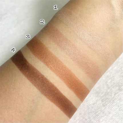 スキニーリッチシャドウ/excel/アイシャドウパレットを使ったクチコミ(4枚目)