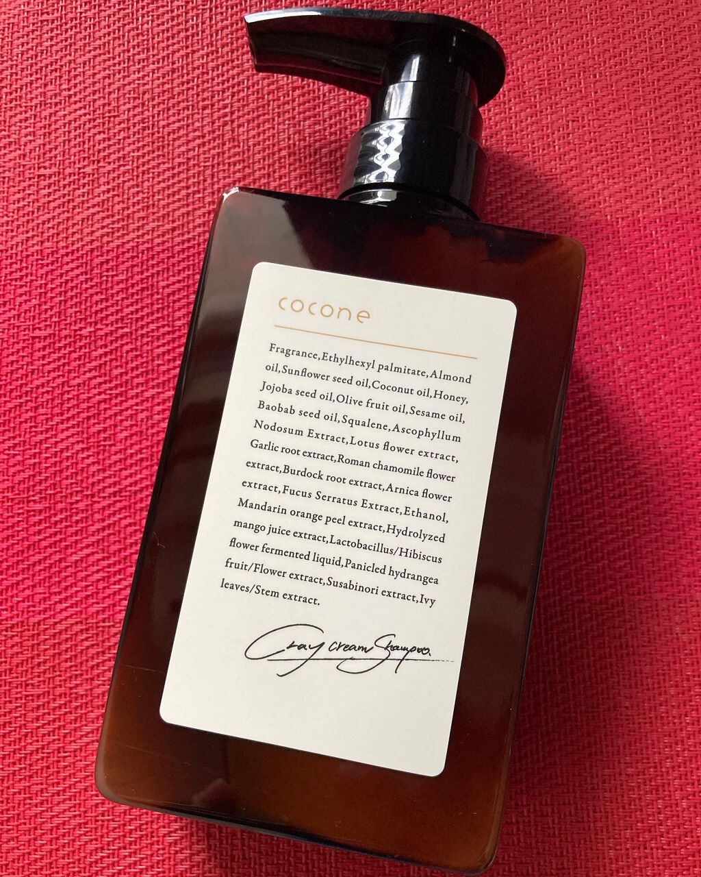 クレイクリームシャンプー（モイスト）/cocone/市販シャンプーを使ったクチコミ（1枚目）