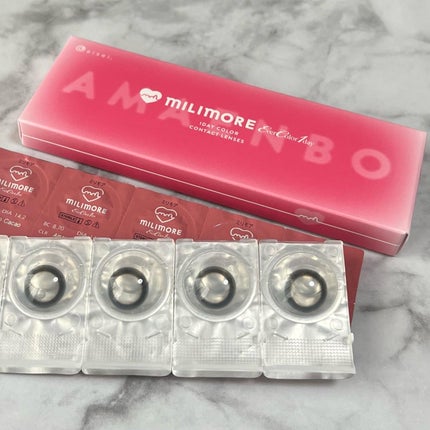 エバーカラーワンデーミリモア あまえんぼカカオ/エバーカラー/ワンデー(1DAY)カラコンを使ったクチコミ(2枚目)