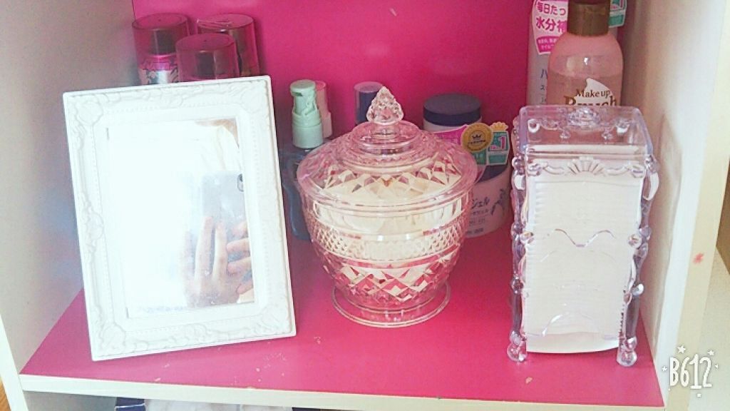 乙女キブンなコットンケース/DAISO/その他化粧小物を使ったクチコミ（3枚目）