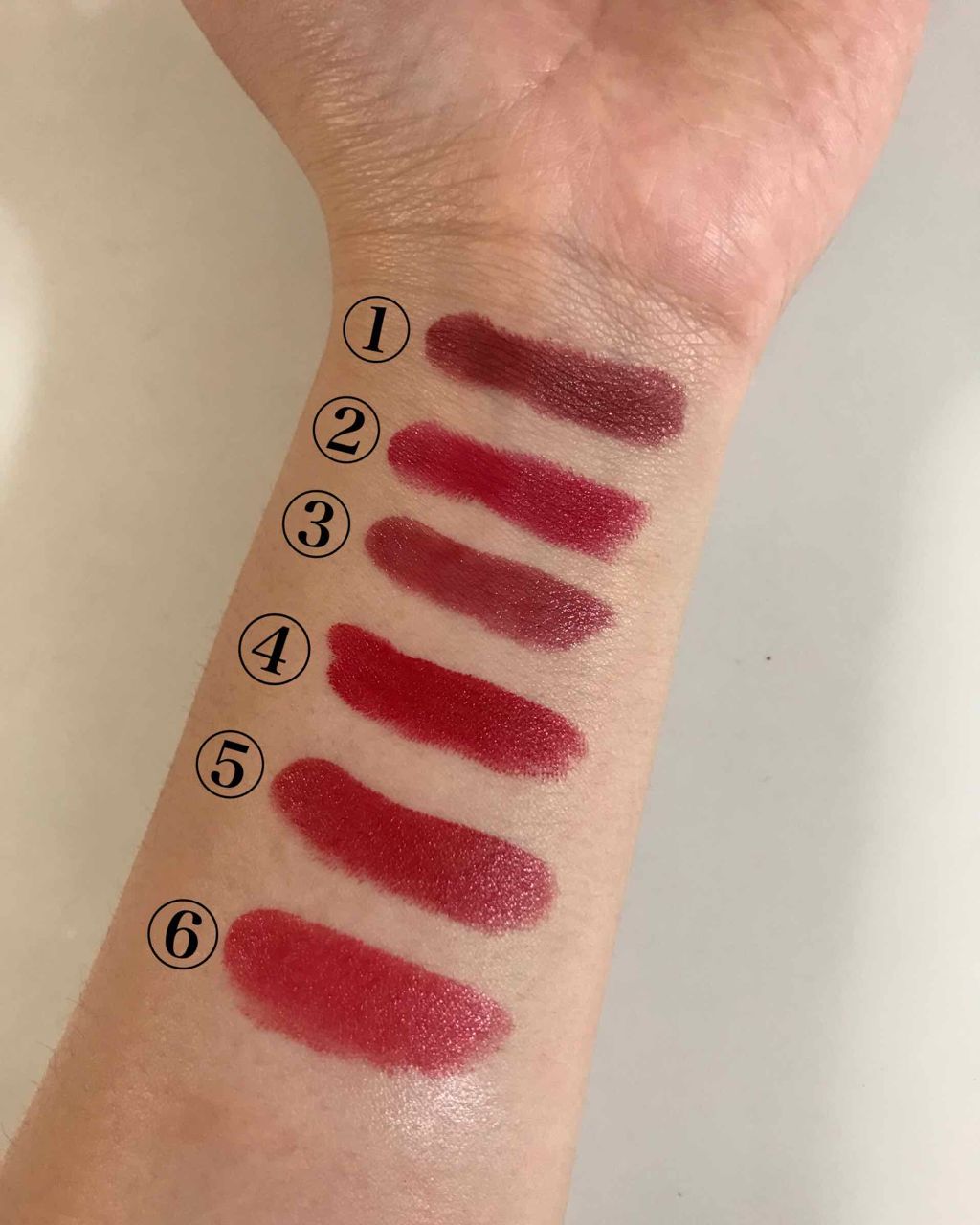 リシェ カラーポリッシュ リップスティック/Visée/口紅を使ったクチコミ（3枚目）