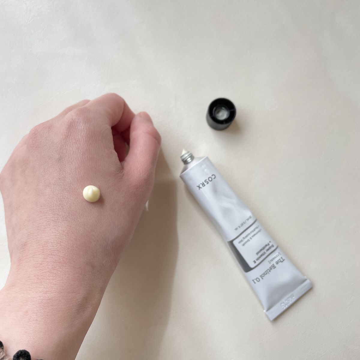 RXザ・レチノール0.1クリーム/COSRX/フェイスクリームを使ったクチコミ（2枚目）