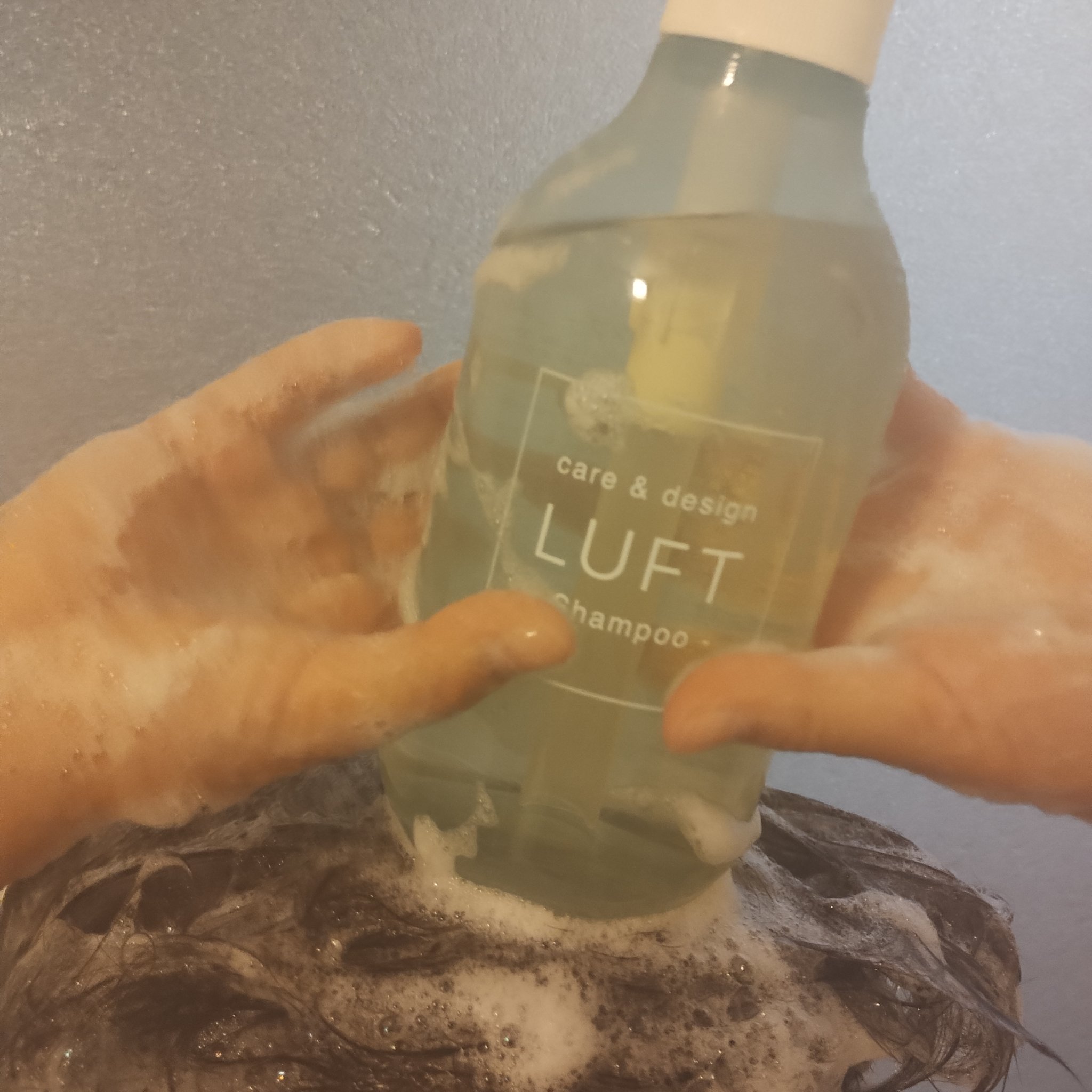 ケア＆デザイン シャンプー＆トリートメント/LUFT/市販シャンプーを使ったクチコミ（2枚目）
