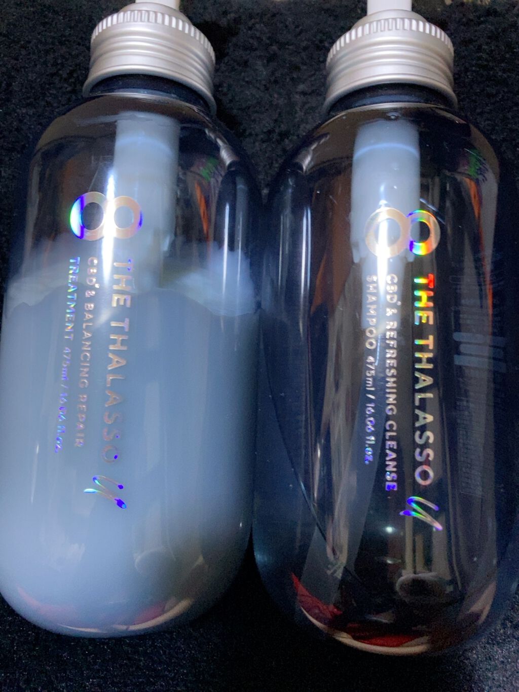 エイトザタラソ ユー CBD&リフレッシング クレンズ 美容液シャンプー/CBD&バランシング ダメージリペア 美容液ヘアトリートメント/エイトザタラソ/市販シャンプーを使ったクチコミ(1枚目)