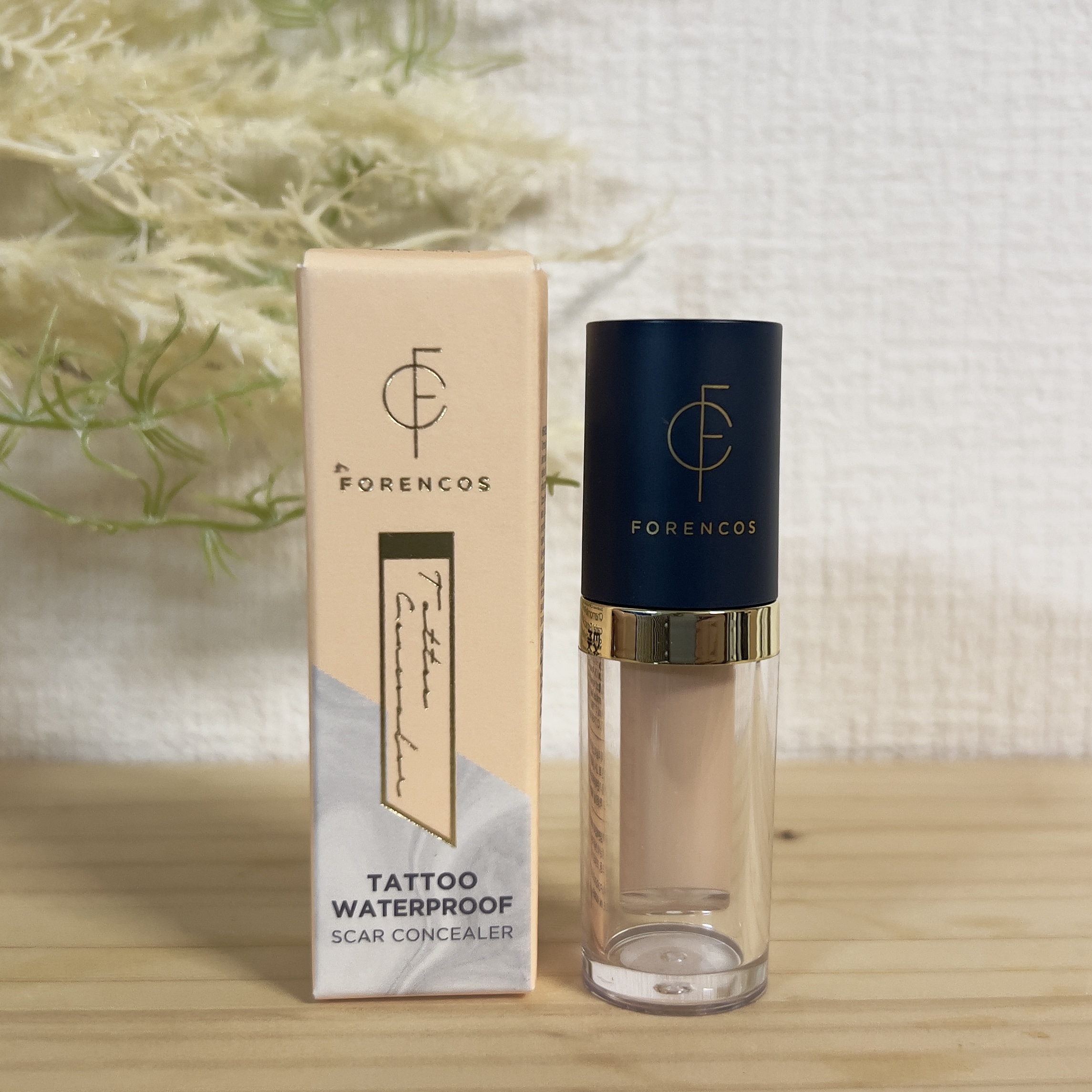 タトゥーウォータープルーフスカーコンシーラー/フォレンコス/リキッドコンシーラーを使ったクチコミ（1枚目）