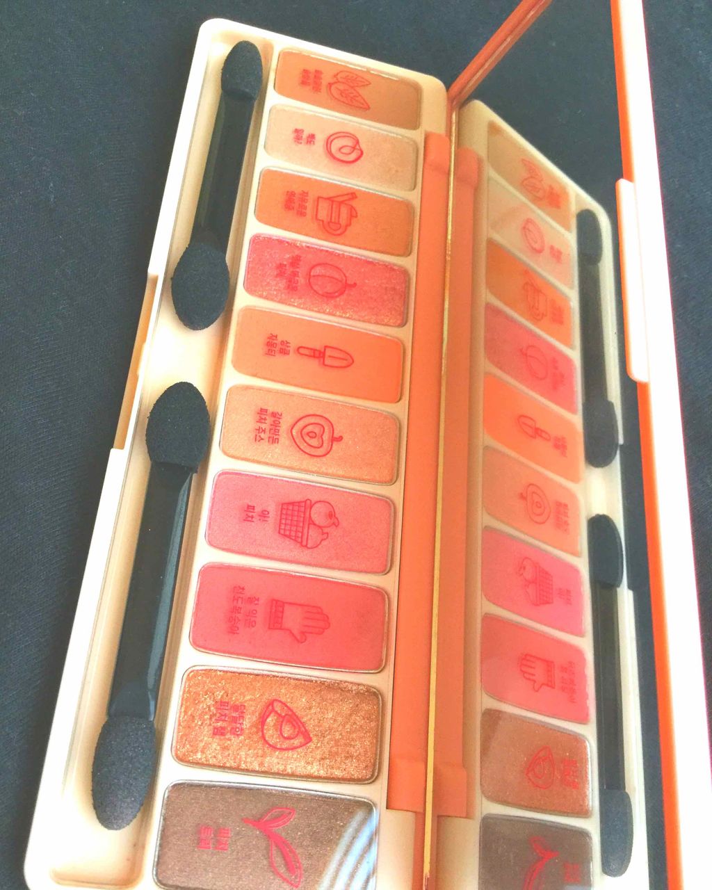 プレイカラー アイシャドウ/ETUDE/アイシャドウパレットを使ったクチコミ（2枚目）