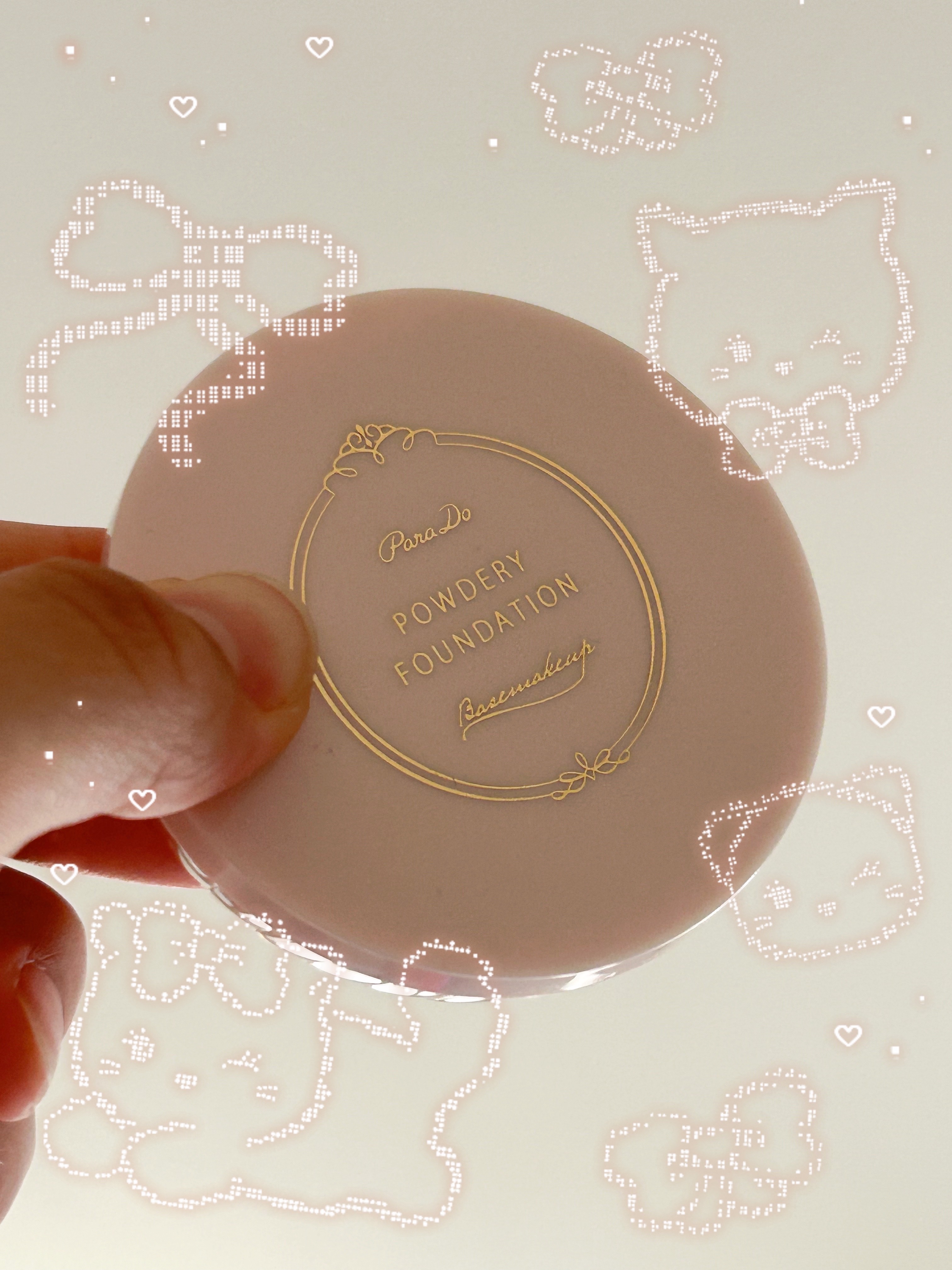 パウダリィファンデーション ex/パラドゥ/パウダーファンデーションを使ったクチコミ（1枚目）