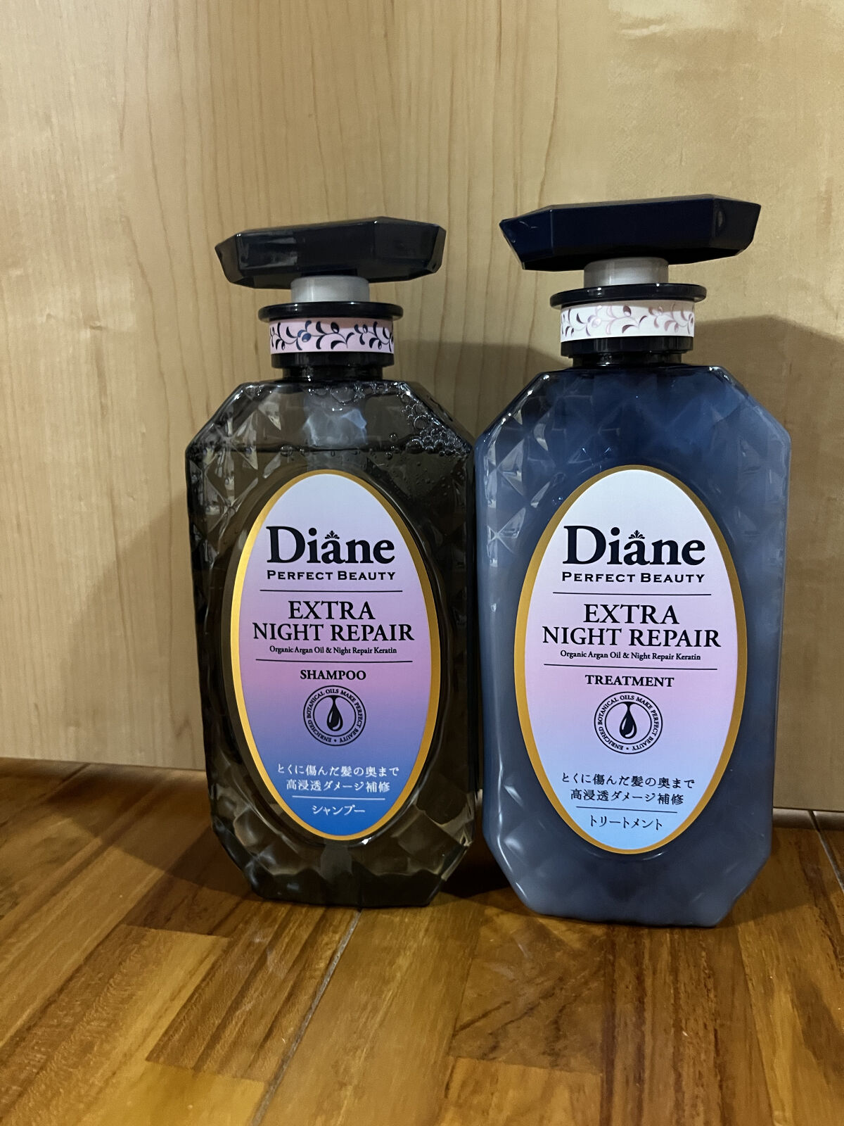 エクストラナイトリペア シャンプー＆トリートメント/ダイアン/市販シャンプーを使ったクチコミ（1枚目）