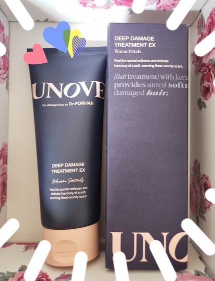 ディープダメージトリートメントEX/UNOVE/洗い流すヘアトリートメントを使ったクチコミ(1枚目)