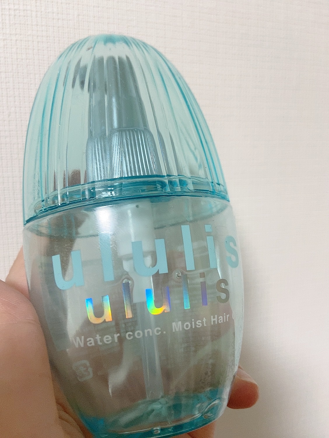 ウォーターコンク モイストヘアオイル/ululis/ヘアオイルを使ったクチコミ（1枚目）