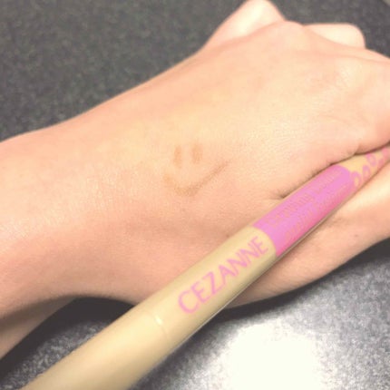 描くふたえアイライナー/CEZANNE/リキッドアイライナーを使ったクチコミ(1枚目)